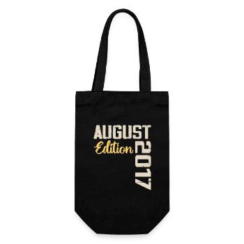 Anniversary August 2017 - Limited Edition August 2017 - Gift Bag for Bottles - black - Front