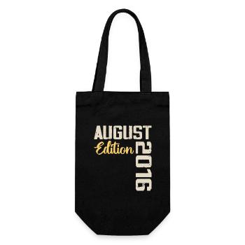 Anniversary August 2016 - Limited Edition August 2016 - Gift Bag for Bottles - black - Front
