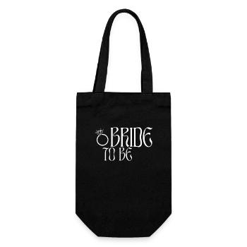 BRIDE TO BE - Bague - Sac à bouteille - noir - Devant