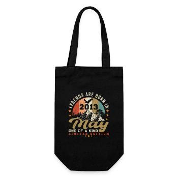 May 2013 Birthday Gift May 2013 - May 2013 - Gift Bag for Bottles - black - Front