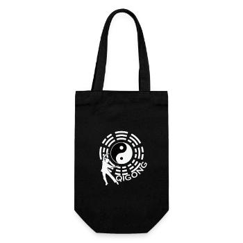 Qigong Yin et Yang - Sac à bouteille - noir - Devant