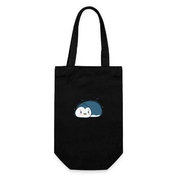 Penguin cuddles up an animal Antarctica - Gift Bag for Bottles - black - Front