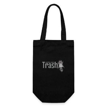 Mangeons Trash Raccoon Omnivore - Sac à bouteille - noir - Devant
