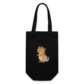 L’excès de confiance de Lemming - Sac à bouteille - noir - Devant