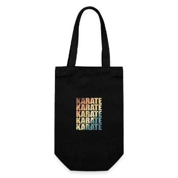Entraînement de karaté Arts martiaux - Sac à bouteille - noir - Devant