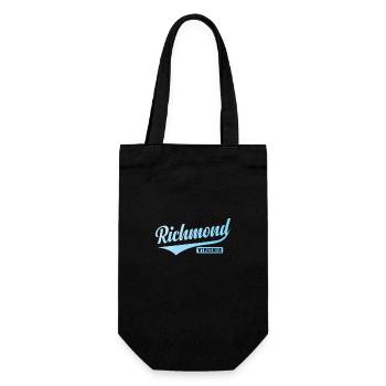 Richmond, Virginia, a city in Virginia - Gift Bag for Bottles - black - Front