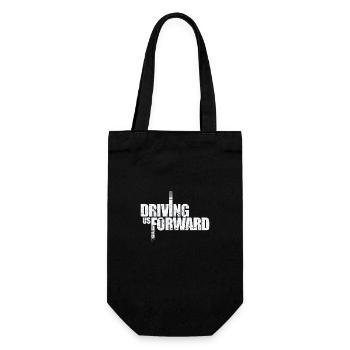 Driving Us Forward - Gift Bag for Bottles - black - Front