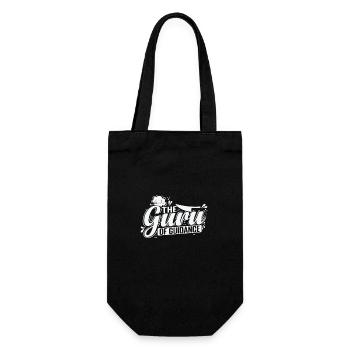 The Guru of Guidance - Gift Bag for Bottles - black - Front