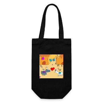 Kuoro Battle at the Castle - Gift Bag for Bottles - black - Front
