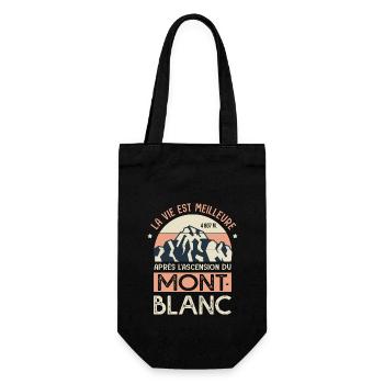 alpinisme ascension Mont Blanc Sport alpiniste - Sac à bouteille - noir - Devant