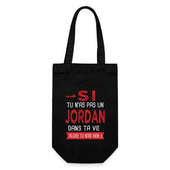 Jordan Si tu n as pas un jordan Cadeau humour - Sac à bouteille - noir - Devant