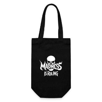 Madness rules the world Motivation Hope - Gift Bag for Bottles - black - Front