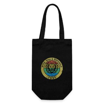 33ème anniversaire Sauvage, libre & indompté depuis 09/1991 - Sac à bouteille - noir - Devant