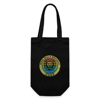 22ème anniversaire Sauvage, libre & indompté depuis 09/2002 - Sac à bouteille - noir - Devant