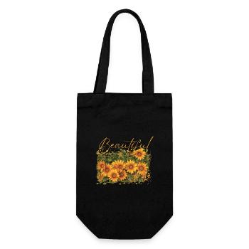 Fleurs Beautiful Amaterasu - Sac à bouteille - noir - Devant