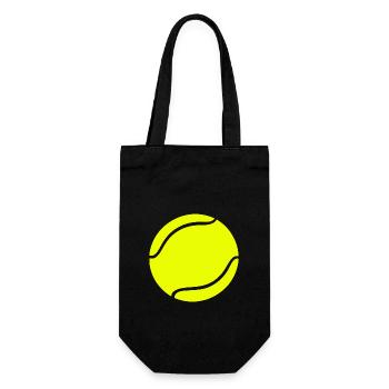 Tennis Coach - Gift Bag for Bottles - black - Front