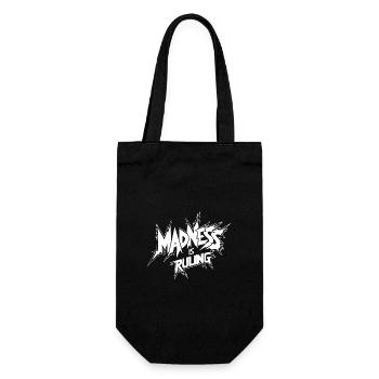 Madness rules the world Motivation Hope - Gift Bag for Bottles - black - Front