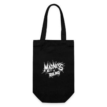 Madness rules the world Motivation Hope - Gift Bag for Bottles - black - Front