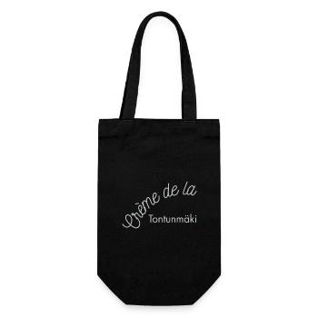 Crème de la Tontunmäki - Geschenkbeutel für Flaschen - Schwarz - Vorne