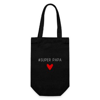 BONNE FÊTE PAPA. PAPA. FÊTE DES PÈRES. BONNE FÊTE - Sac à bouteille - noir - Devant