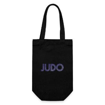 judo - Geschenkbeutel für Flaschen - Schwarz - Vorne