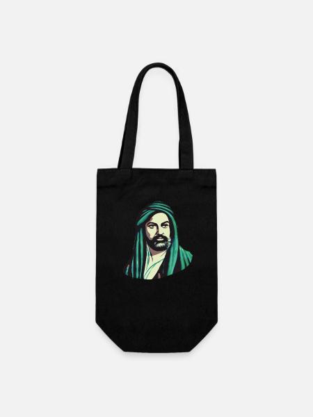 Expressive: Hz. Ali Design - Gift Bag for Bottles - black