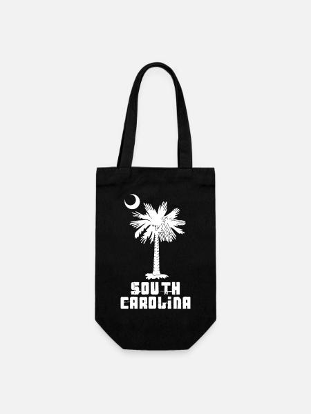 South Carolina - Geschenkbeutel für Flaschen - Schwarz