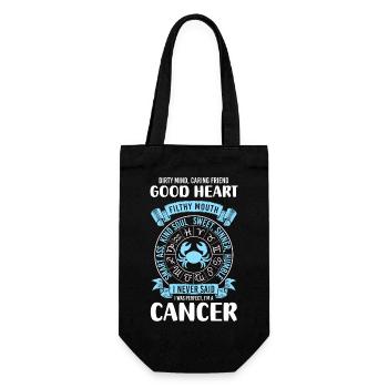 Zodiac sign zodiac sign moon - Gift Bag for Bottles - black - Front