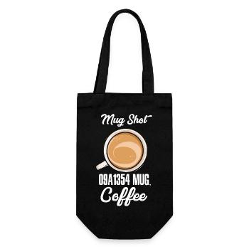 Mug Shot - Geschenkbeutel für Flaschen - Schwarz - Vorne