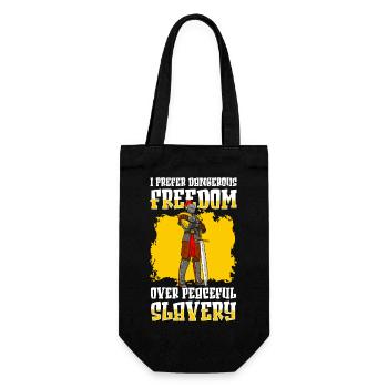 Warrior Fighter Geek Japan - Gift Bag for Bottles - black - Front