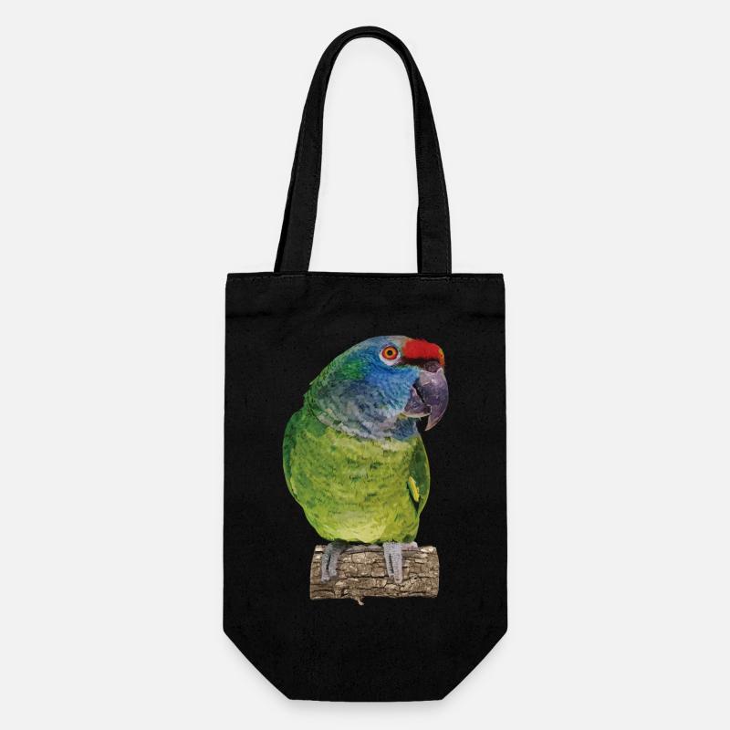 The red-backed amazon - Gift Bag for Bottles - black