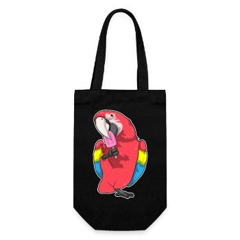 Popsicles perroquets - Sac à bouteille - noir - Devant