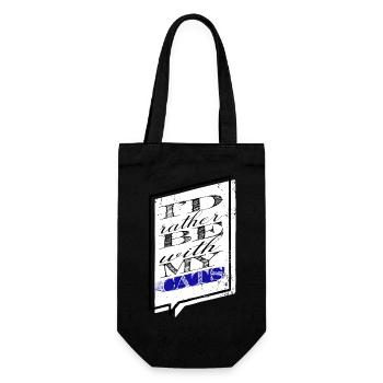 Cute Animal Love Joke Cat Long Sleeve Shirts - Gift Bag for Bottles - black - Front