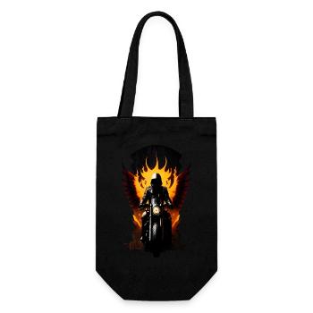 Ghost driver - Gift Bag for Bottles - black - Front