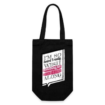 Lumberjack Carpenter saw Carpenter Work Tshirts - Gift Bag for Bottles - black - Front