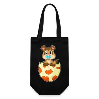 Sucette suricate - Sac à bouteille - noir - Devant