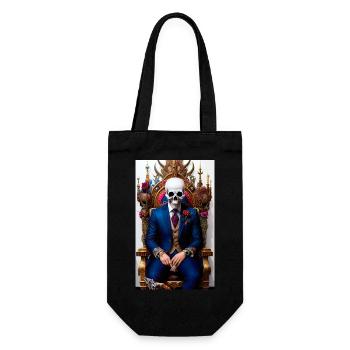 ARTWORK Skull Throne - Gift Bag for Bottles - black - Front