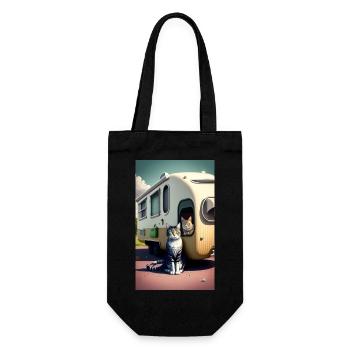 Les meilleurs souvenirs sont faits en camping - Sac à bouteille - noir - Devant