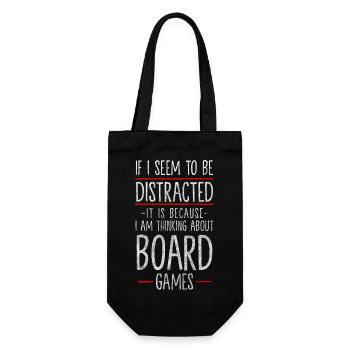 Games Game Night Roleplayer Player - Gift Bag for Bottles - black - Front