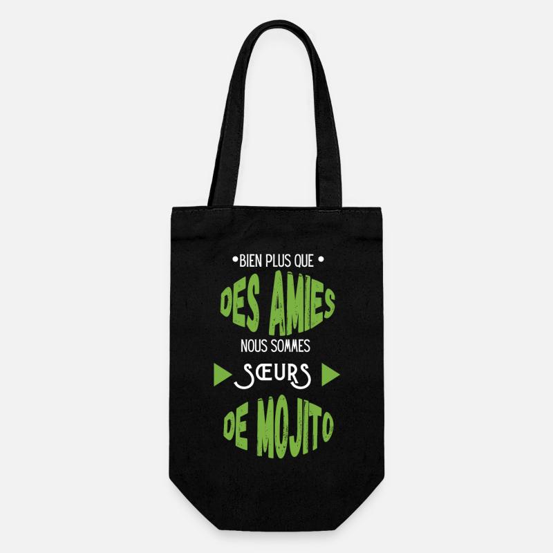 Sœur de mijito - Sac à bouteille - noir