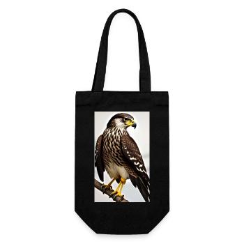 Aigle | Oiseaux | Liberté | Animaux - Sac à bouteille - noir - Devant