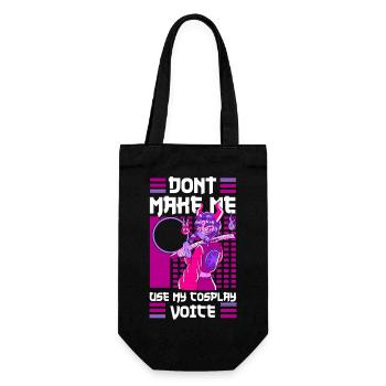 Anime Costume Convention - Gift Bag for Bottles - black - Front