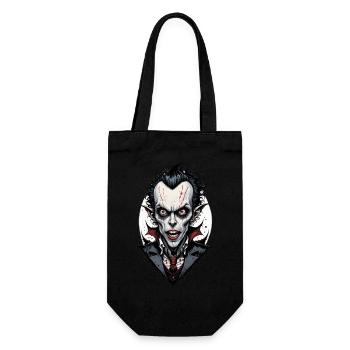 un vampire à grosse tête 2 - Sac à bouteille - noir - Devant