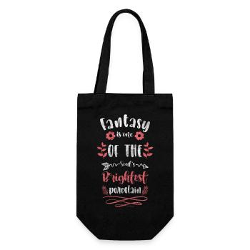 Fairy Children's Magic - Gift Bag for Bottles - black - Front
