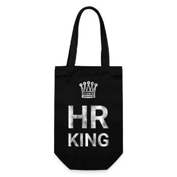 HR King - Gift Bag for Bottles - black - Front