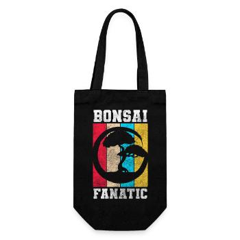 Arbre de producteur de bonsaï - Sac à bouteille - noir - Devant