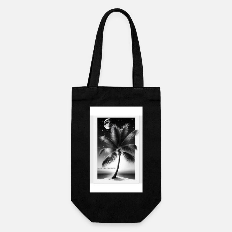 Palmier - Sac à bouteille - noir