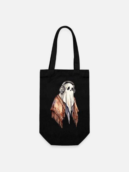 Music Ghost Alternative - Gift Bag for Bottles - black