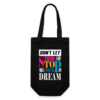 DON T LET THEM - Sac à bouteille - noir - Devant
