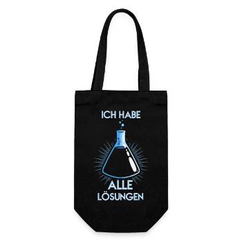 Chimie Chimiste Professeur de chimie Drôle de science - Sac à bouteille - noir - Devant